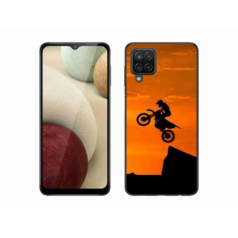Zselés borítás mmCase Samsung Galaxy M12 - motocross