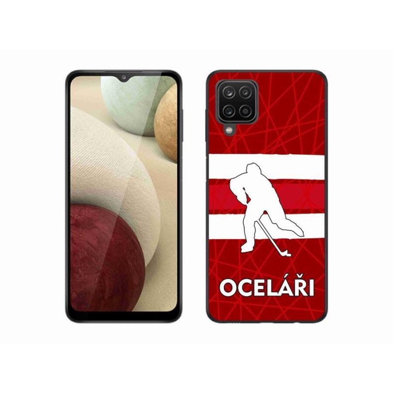 Zselés borítás mmCase Samsung Galaxy M12 - Steelers