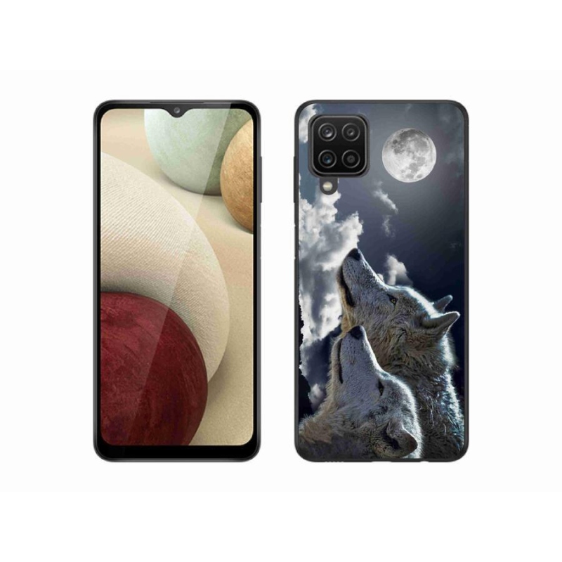 Zselés borítás mmCase Samsung Galaxy M12 - farkasok