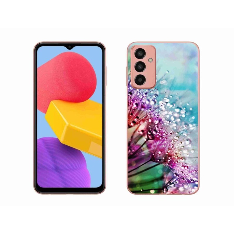 Gél borító mmCase mobiltelefonhoz Samsung Galaxy M13 - színes virágok