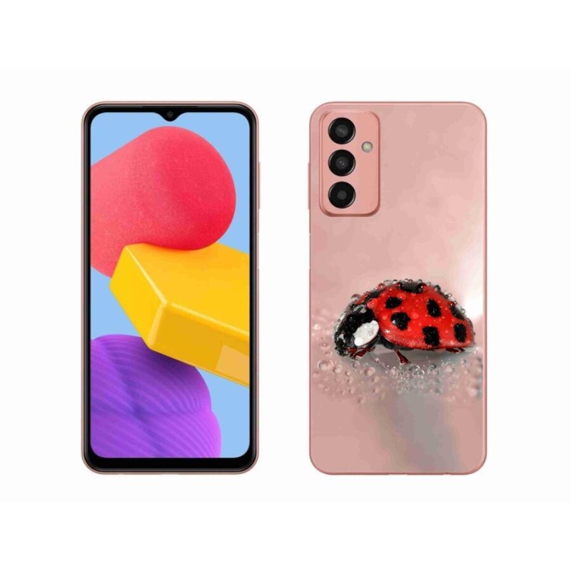 Gél védőhuzat mmCase Samsung Galaxy M13 készülékhez - katicabogár