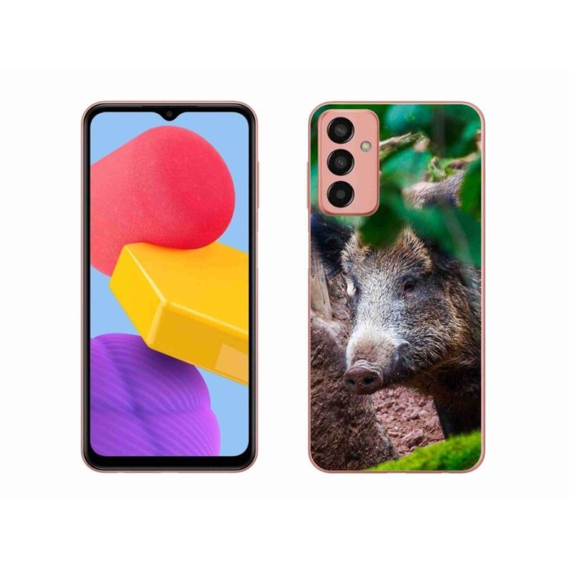 Gél borítás mmCase Samsung Galaxy M13 készülékhez - vaddisznó
