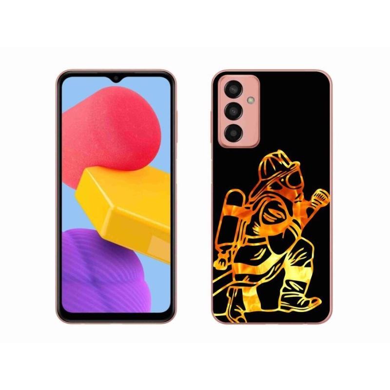 Gél borítás mmCase Samsung Galaxy M13 - tűzoltó 1