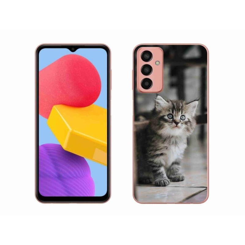 Gél borítás mmCase Samsung Galaxy M13 készülékhez - cica