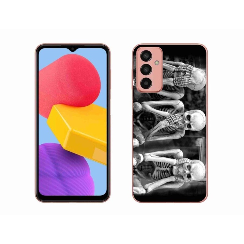 Gél borítás mmCase Samsung Galaxy M13 - csontvázakhoz