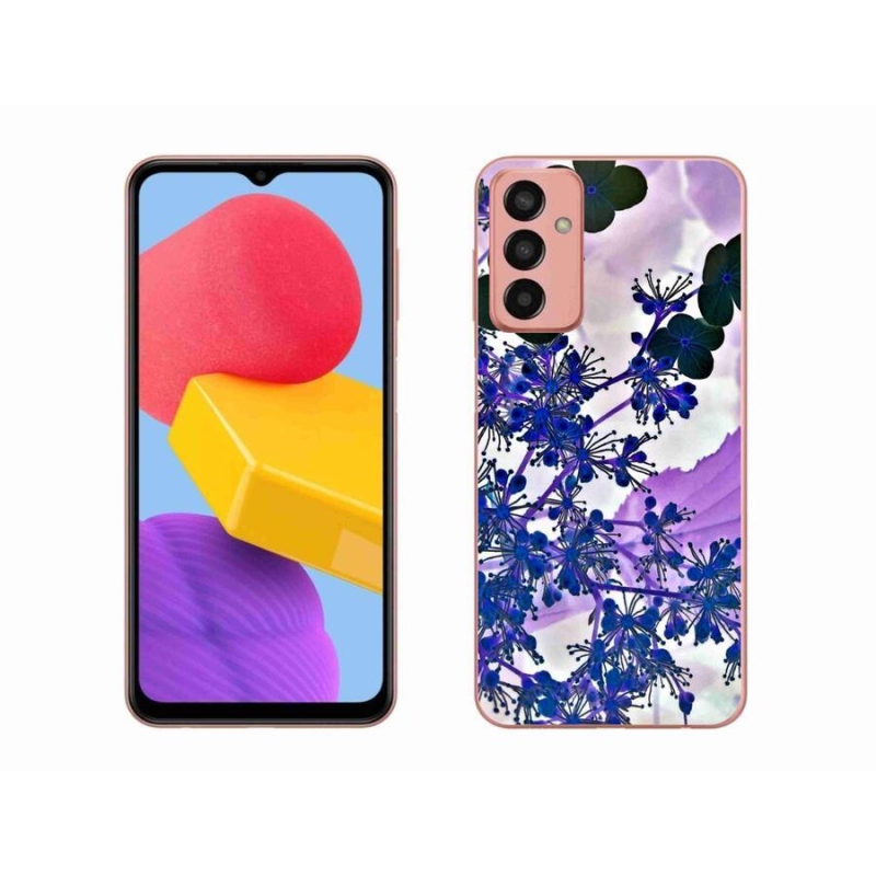 Gél borító mmCase mobiltelefonhoz Samsung Galaxy M13 - hortenziavirág