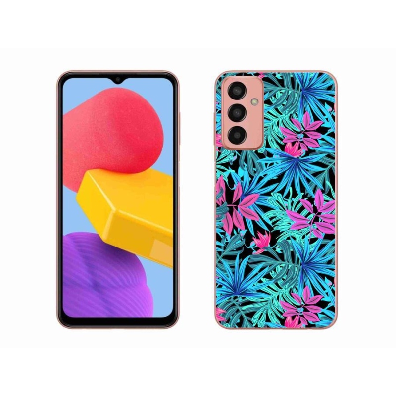 Zselés borítás mmCase Samsung Galaxy M13 - virágok 3