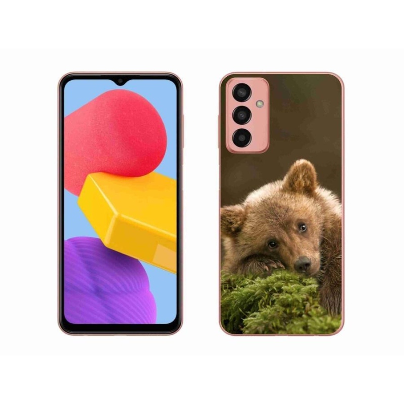 Zselés borítás mmCase Samsung Galaxy M13 - medve