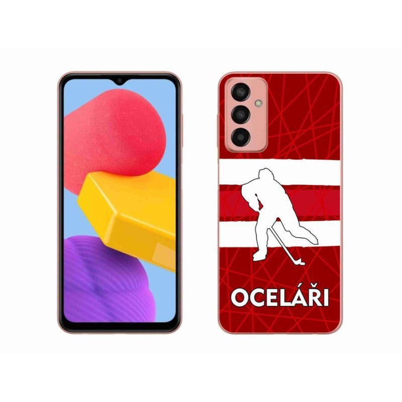 Zselés borítás mmCase Samsung Galaxy M13 - Steelers