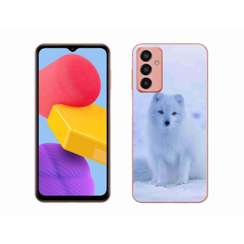 Zselés borítás mmCase Samsung Galaxy M13 készülékhez - polár róka