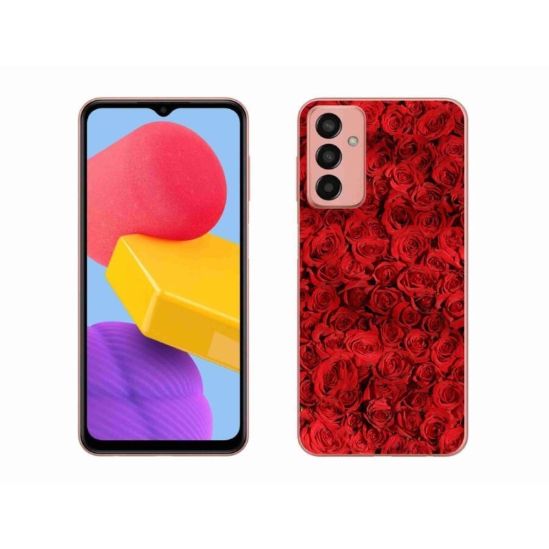 Zselés borítás mmCase Samsung Galaxy M13 készülékhez - rózsaszínű