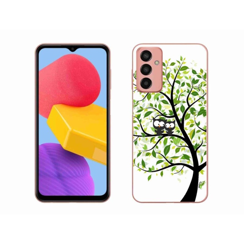 Zselés borító mmCase Samsung Galaxy M13 készülékhez - baglyok a fán