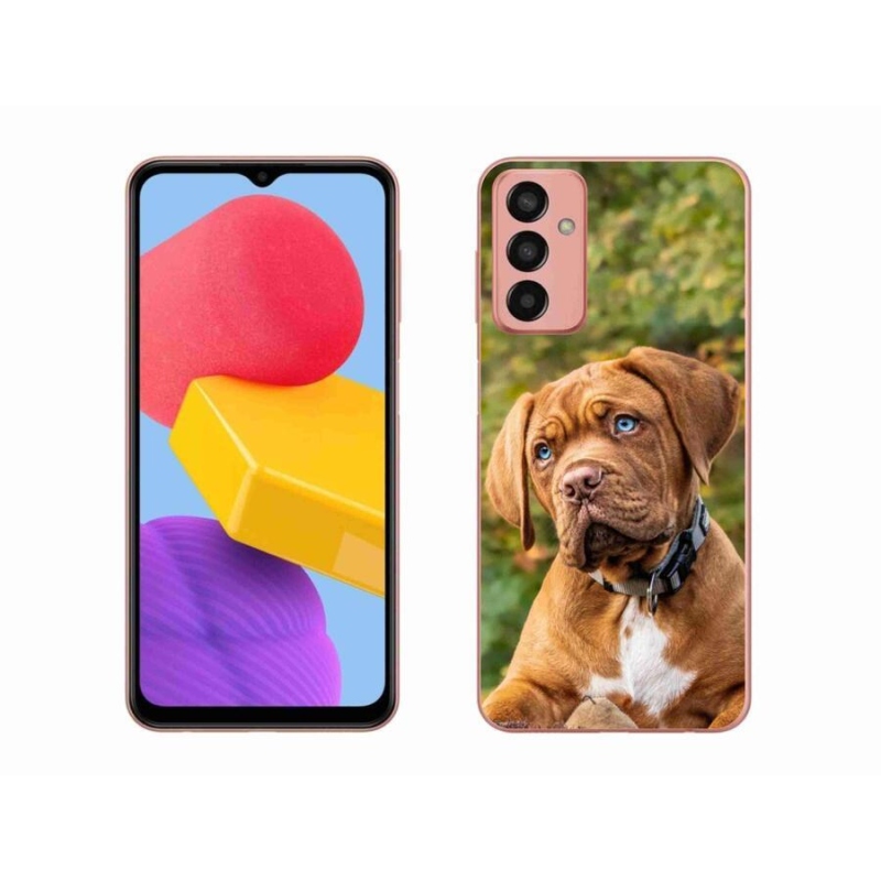 Zselés borítás mmCase Samsung Galaxy M13 - kölyökkutyakölyökhöz