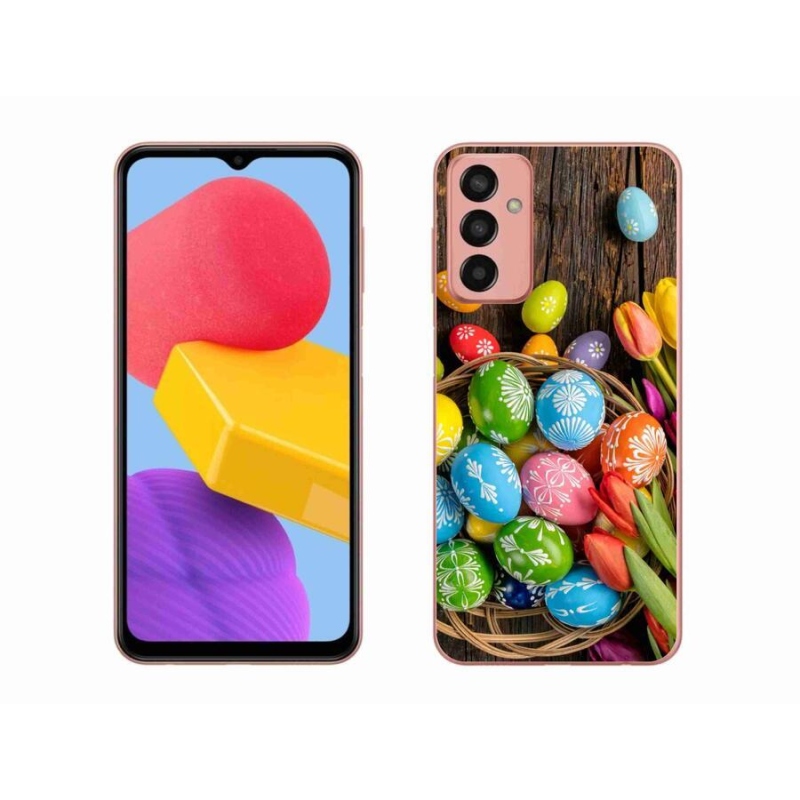 Gél borítás mmCase Samsung Galaxy M13 készülékhez - Húsvéti tojás