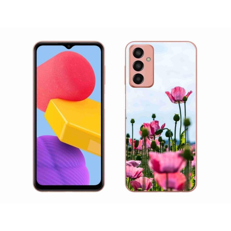 Gél védőhuzat mmCase Samsung Galaxy M13 készülékhez - mákos színű
