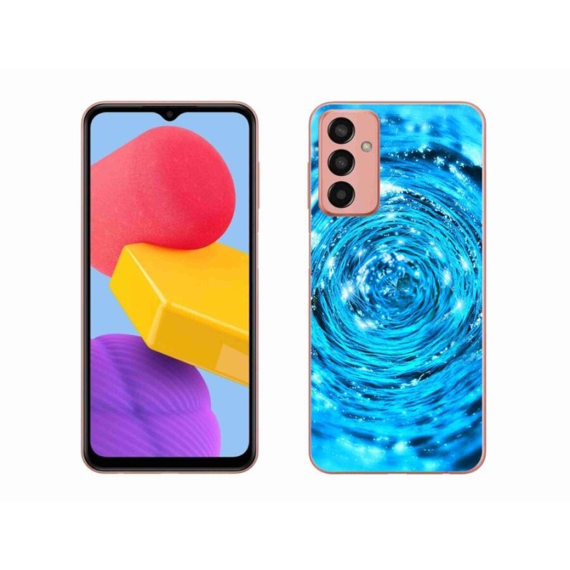 Gél borítás mmCase Samsung Galaxy M13 készülékhez - water vortex