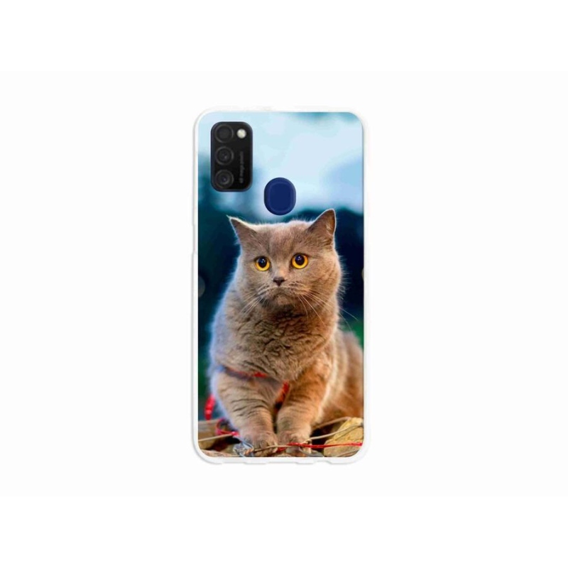 Gél védőhuzat mmCase Samsung Galaxy M21 - brit kék 2