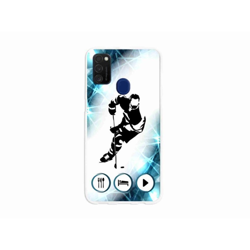 Gél borító mmCase Samsung Galaxy M21 - hoki 1