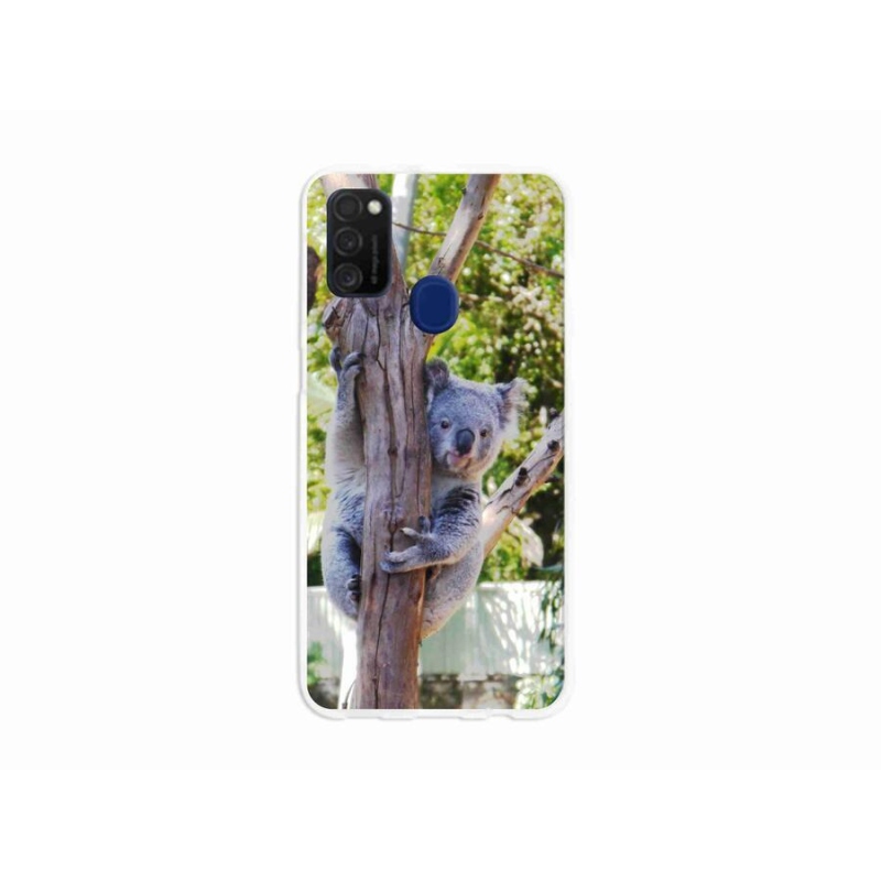 Zselés borítás mmCase Samsung Galaxy M21 készülékhez - koala