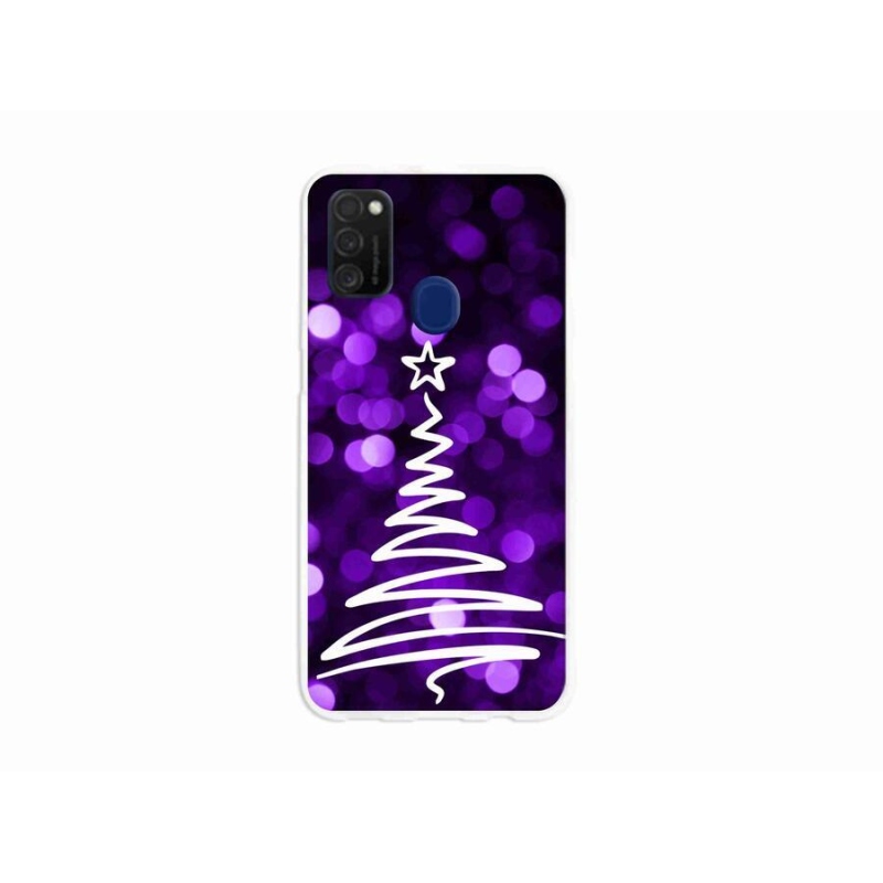 Gél borítás mmCase Samsung Galaxy M21 - fa