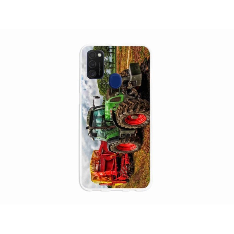 Gél borító mmCase Samsung Galaxy M21 - traktor 4
