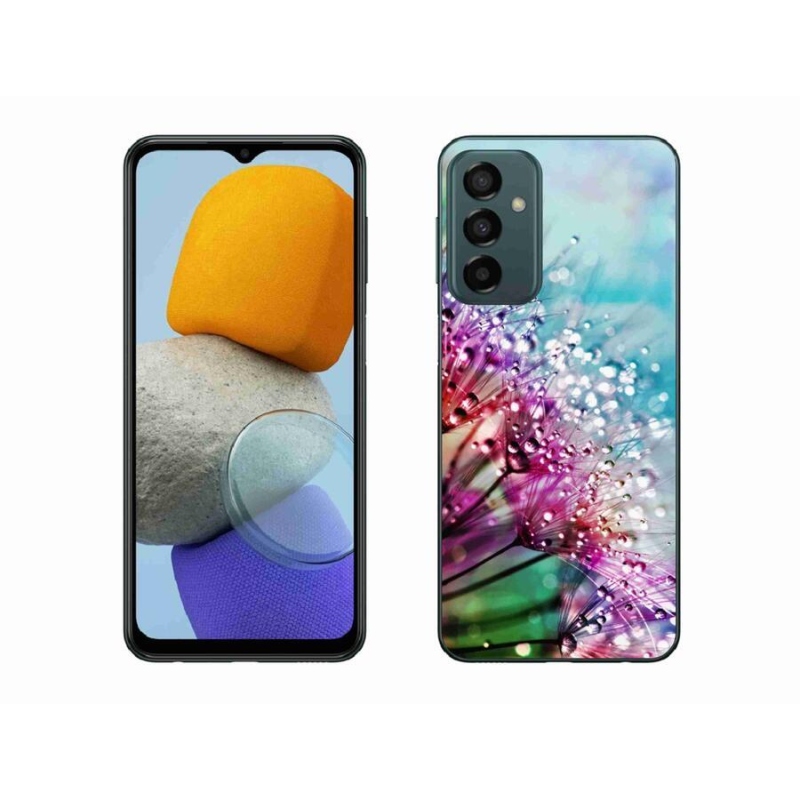 Gél borító mmCase mobiltelefonhoz Samsung Galaxy M23 5G - színes virágok