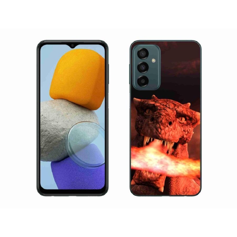 Zselés borítás mmCase Samsung Galaxy M23 5G - sárkány