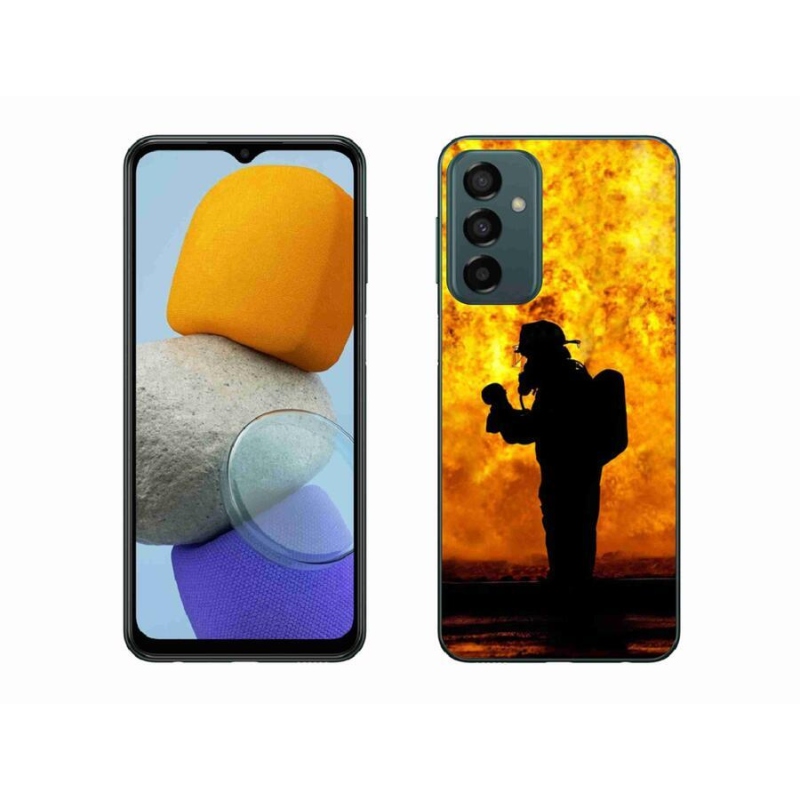 Gél borítás mmCase Samsung Galaxy M23 5G - tűzoltóhoz