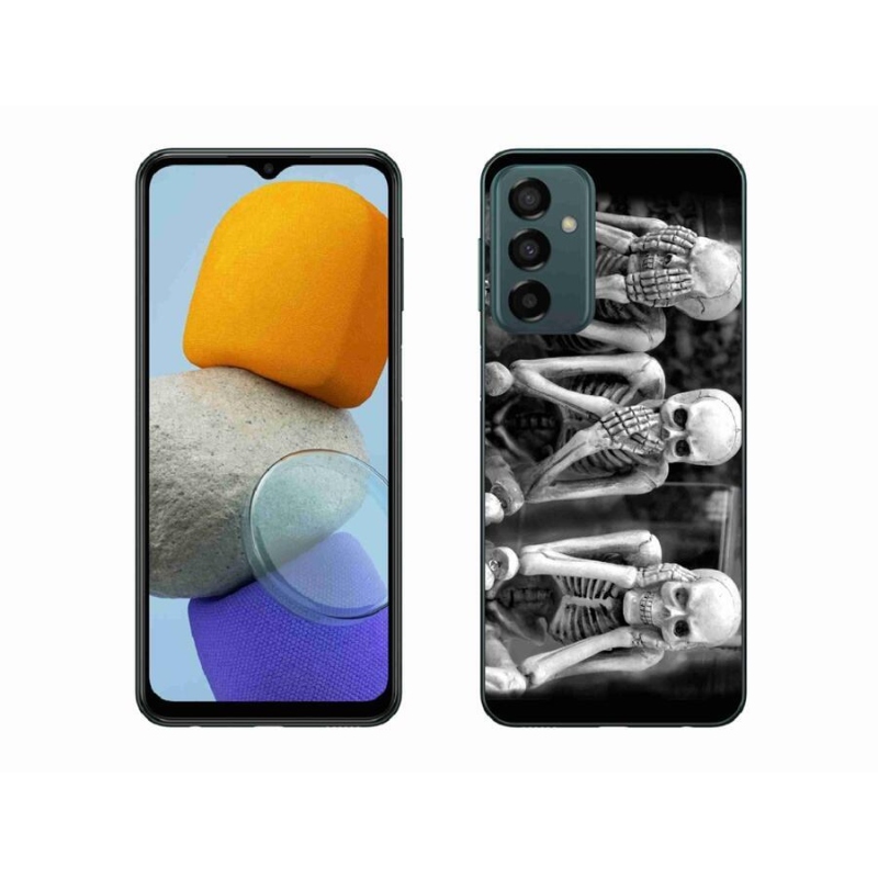Gél borítás mmCase Samsung Galaxy M23 5G - csontvázakhoz