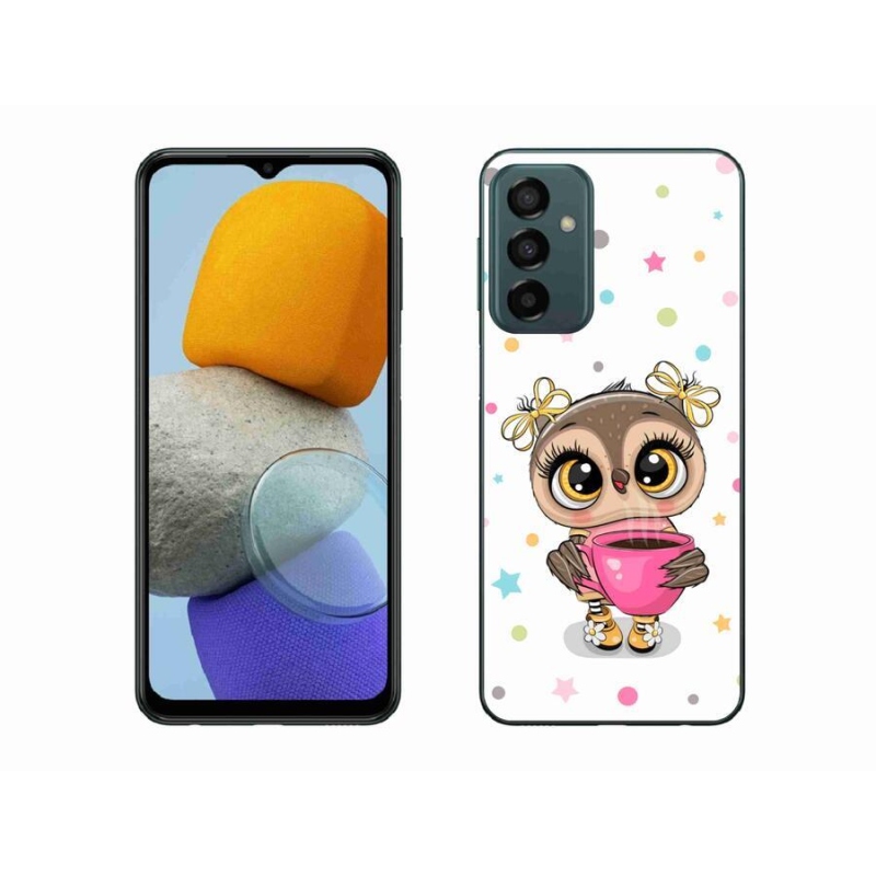 Gél borítás mmCase Samsung Galaxy M23 5G - rajzfilm bagolyhoz