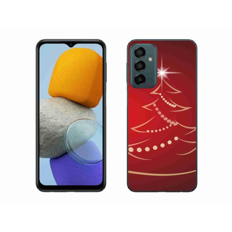 Gél borító mmCase Samsung Galaxy M23 5G - karácsonyfa karikatúra