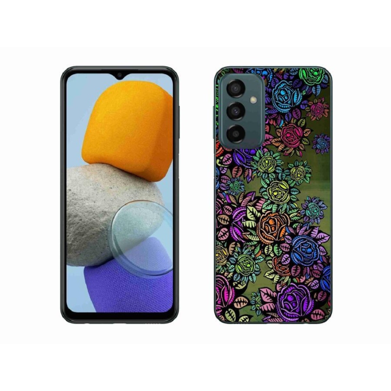 Gél borító mmCase Samsung Galaxy M23 5G - virágok 6