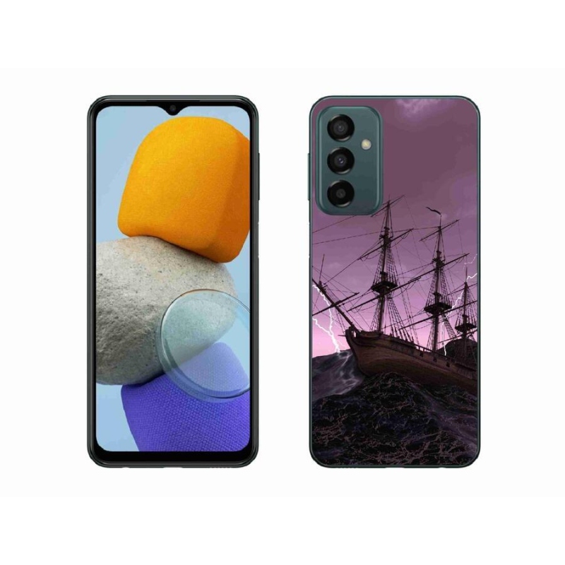 Zselés borítás mmCase Samsung Galaxy M23 5G - hajó a viharban
