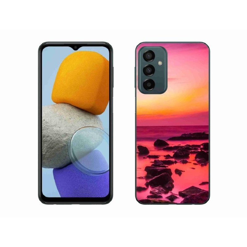 Gél borító mmCase Samsung Galaxy M23 5G - tenger és világítás - Samsung Galaxy M23 5G - tenger és világítás