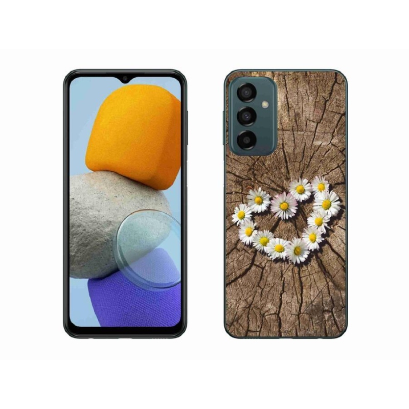 Zselés borítás mmCase Samsung Galaxy M23 5G - Százszorszépek szíve