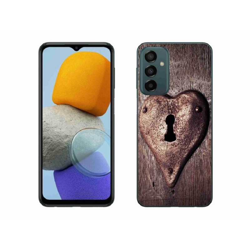 Gél borítás mmCase Samsung Galaxy M23 5G - szív alakú zár