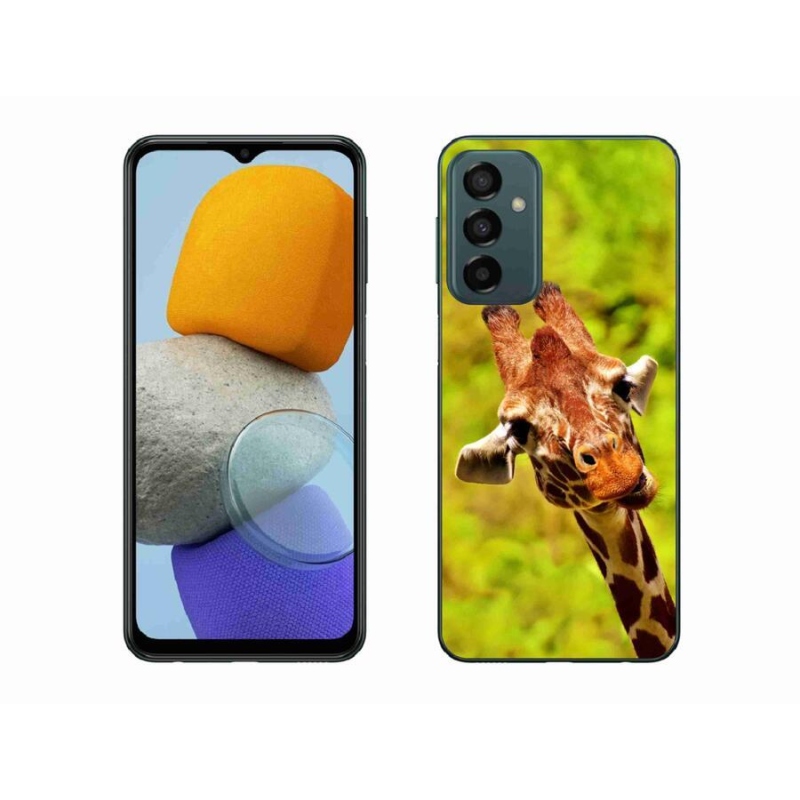Zselés borítás mmCase Samsung Galaxy M23 5G - zsiráf