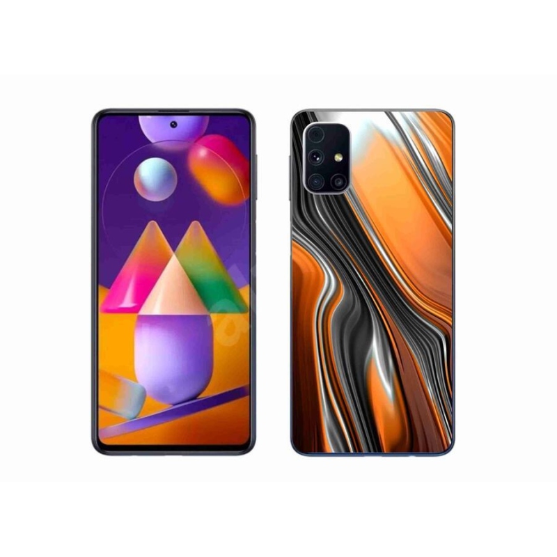 Zselés borítás mmCase Samsung Galaxy M31s készülékhez - absztrakt 3