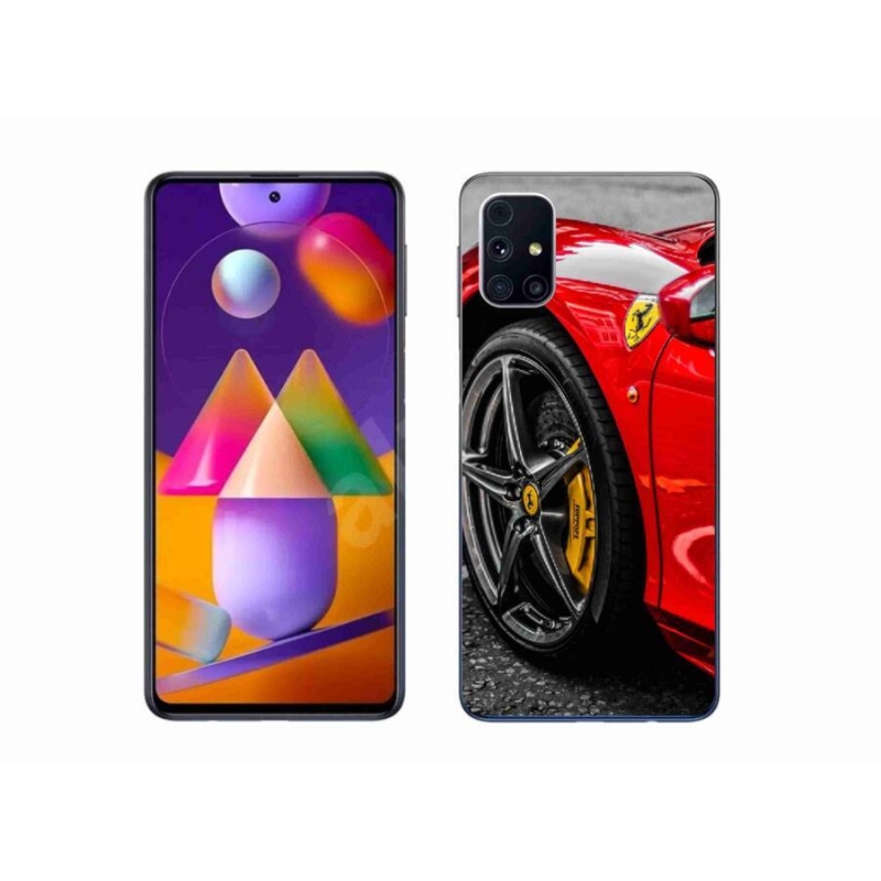 Zselés borítás mmCase Samsung Galaxy M31s - autó 1