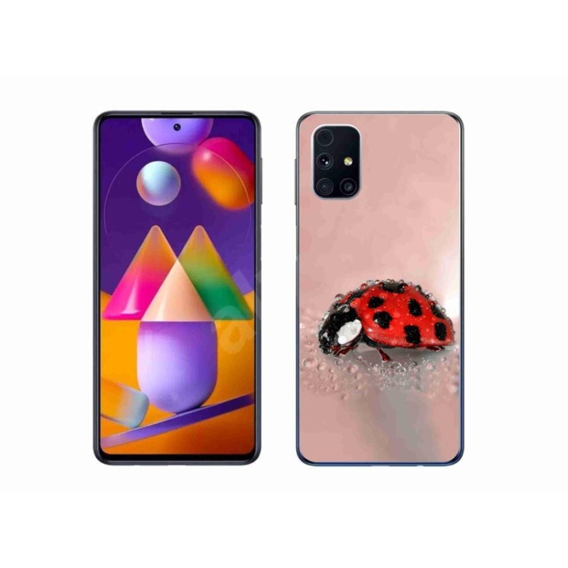 Gél védőhuzat mmCase Samsung Galaxy M31s készülékhez - katicabogár