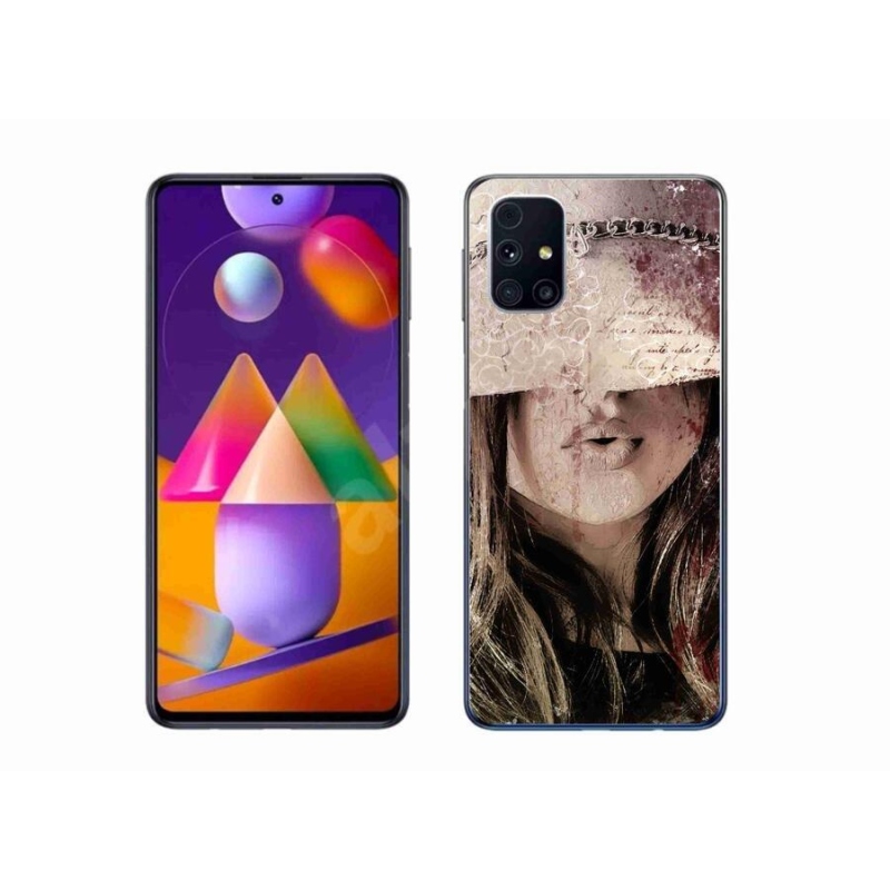 Gél védőhuzat mmCase Samsung Galaxy M31s - lányhoz