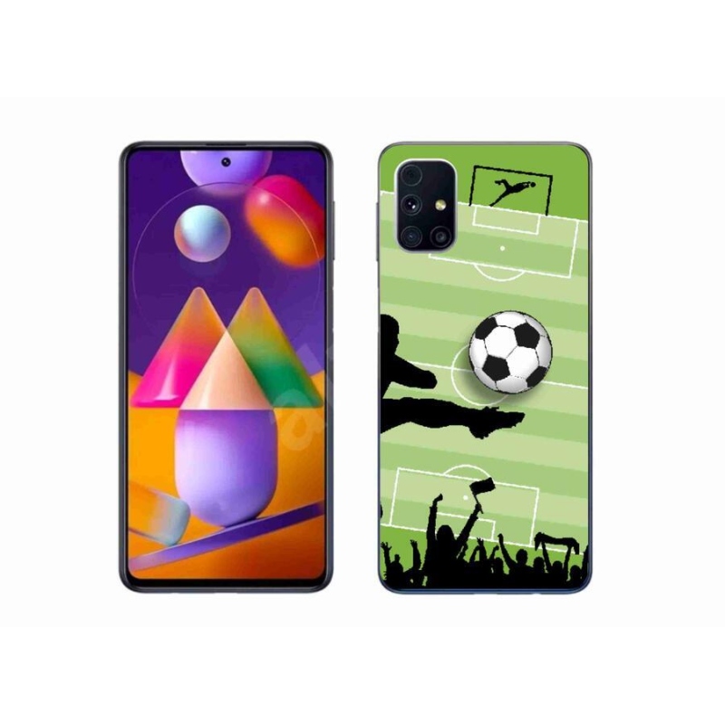 Gél borítás mmCase Samsung Galaxy M31s - futball 3