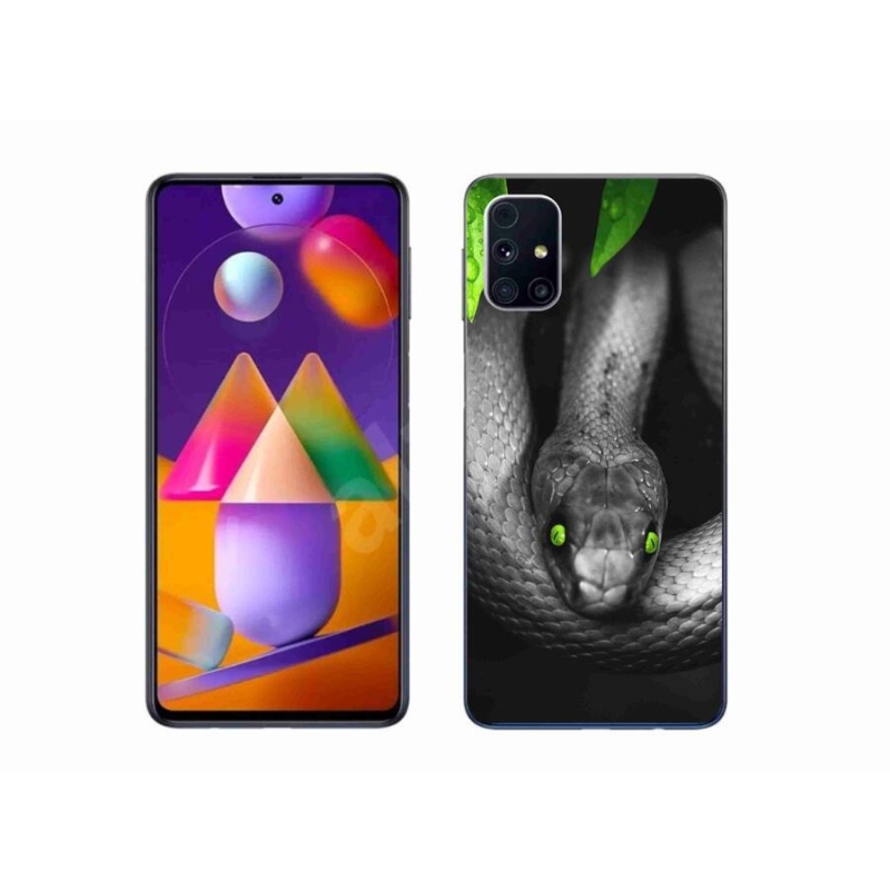 Zselés borítás mmCase Samsung Galaxy M31S - kígyó