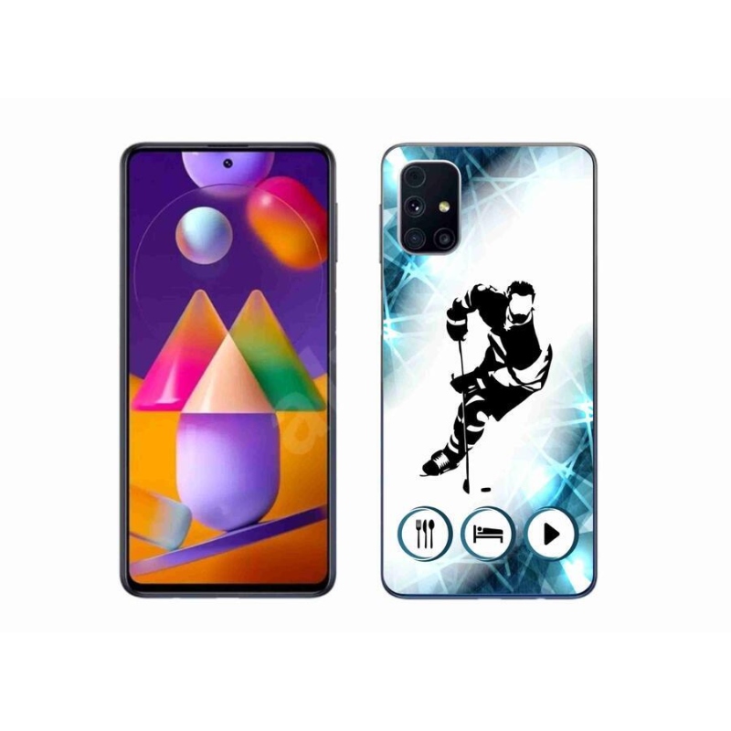 Zselés borítás mmCase Samsung Galaxy M31s készülékhez - hoki 1