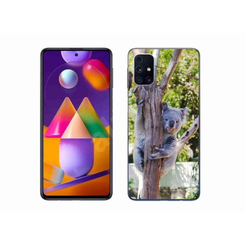 Gél védőhuzat mmCase Samsung Galaxy M31S készülékhez - koala
