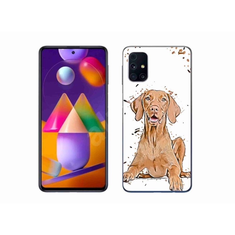 Gél védőhuzat mmCase Samsung Galaxy M31s készülékhez - maďar