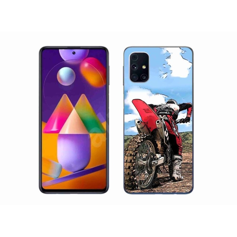 Zselés borítás mmCase Samsung Galaxy M31s - moto