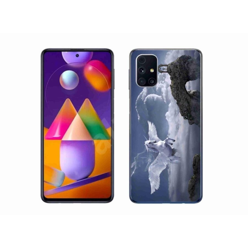 Gél borítás mmCase Samsung Galaxy M31s készülékhez - pegazus
