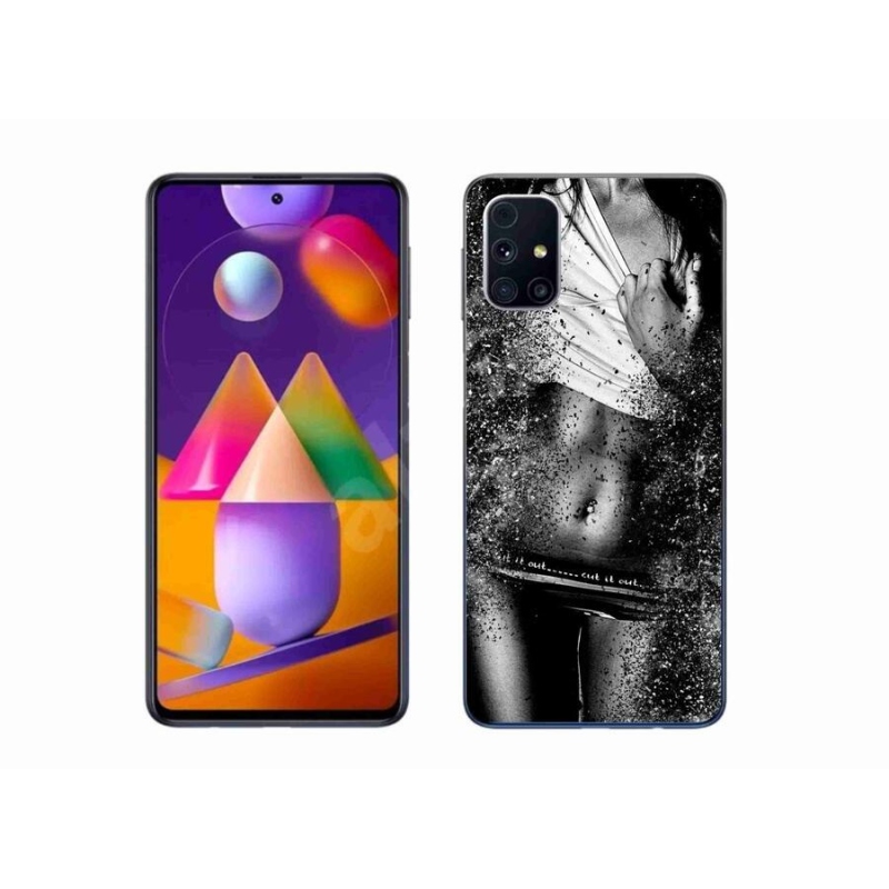 Gél borító mmCase Samsung Galaxy M31s - szexi nő 1