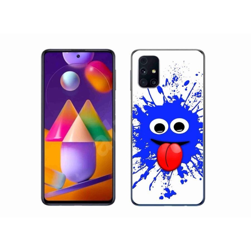 Zselés borítás mmCase Samsung Galaxy M31s készülékhez - szellem